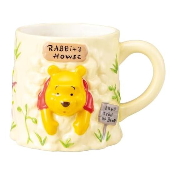 Disney Winnie the Pooh Rabbit House Happening Mug Approx. 260ml Approx. Diameter 11 x 9cm Tableware Miscellaneous Goods Winnie the Pooh Goods