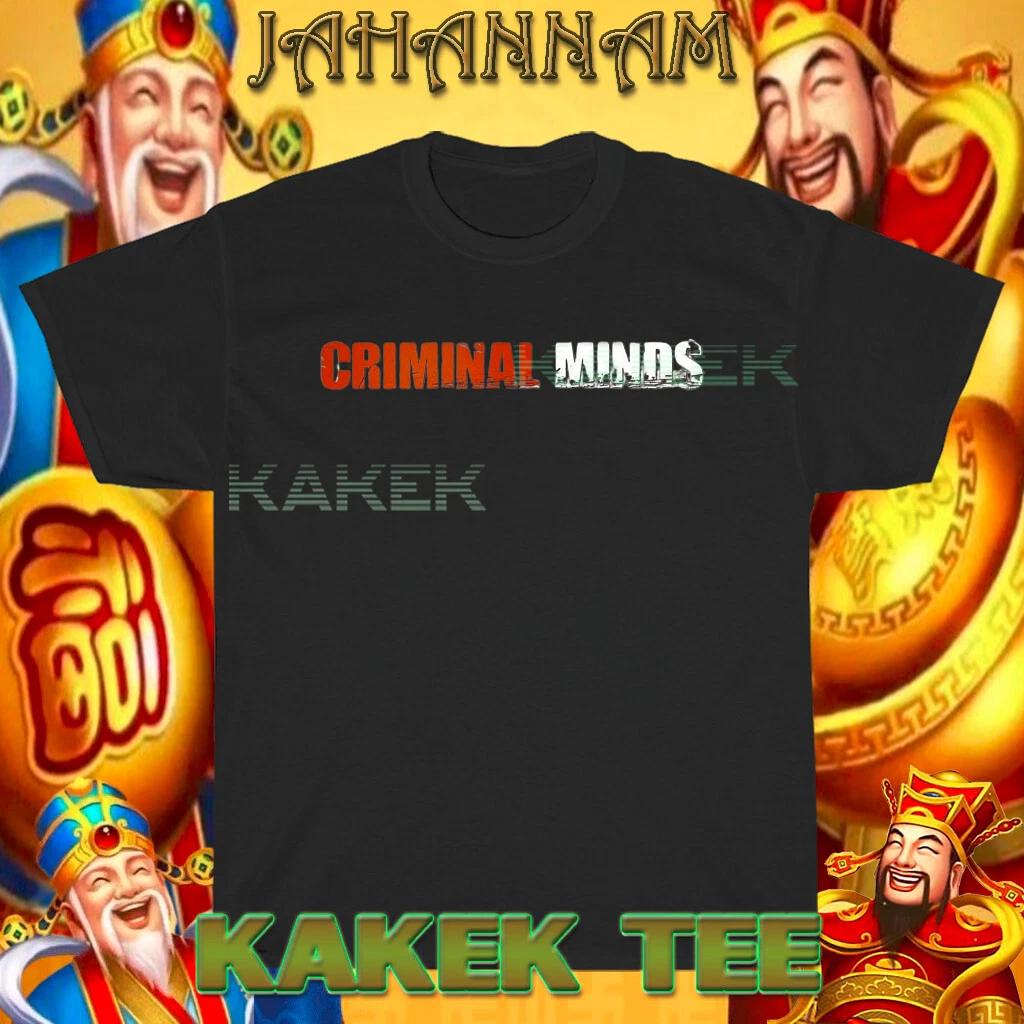 

New Shirt Criminal Minds TV Series Logo Funny T shirt USA Size S to 5XL 4XL