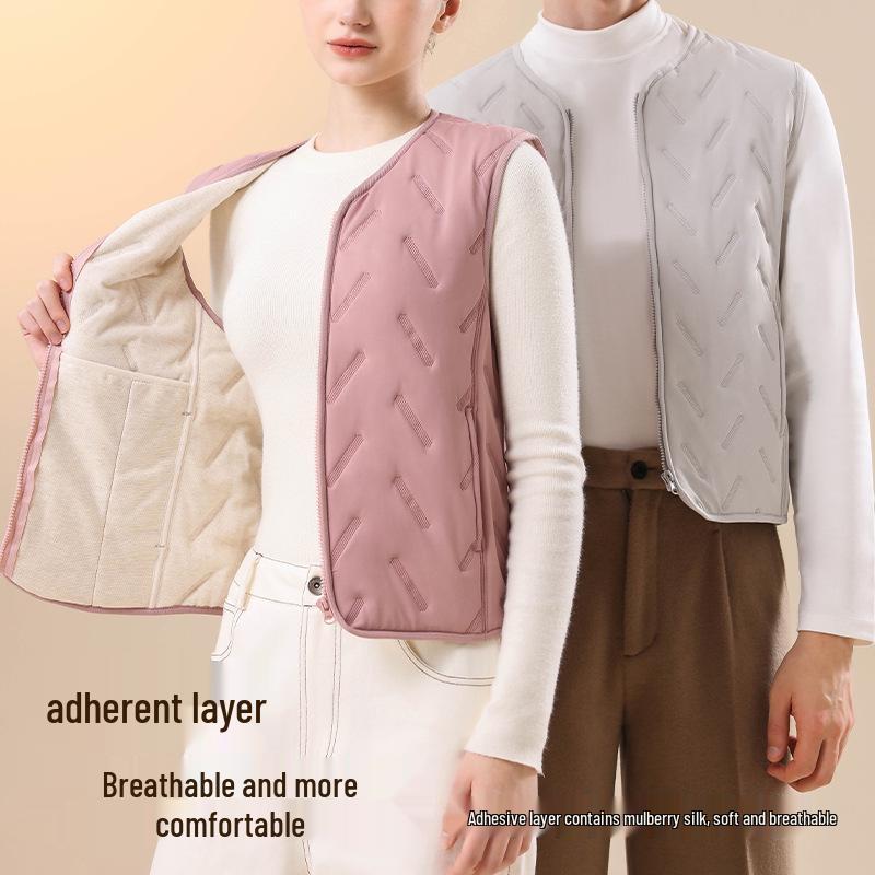 Unisex Weste aus Wolle und mit Fleecefutter: Winddicht, Warm und Modisch für Herbst & Winter