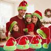 Christmas Decorations For Adults And Children Luminous Plush Santa Hats