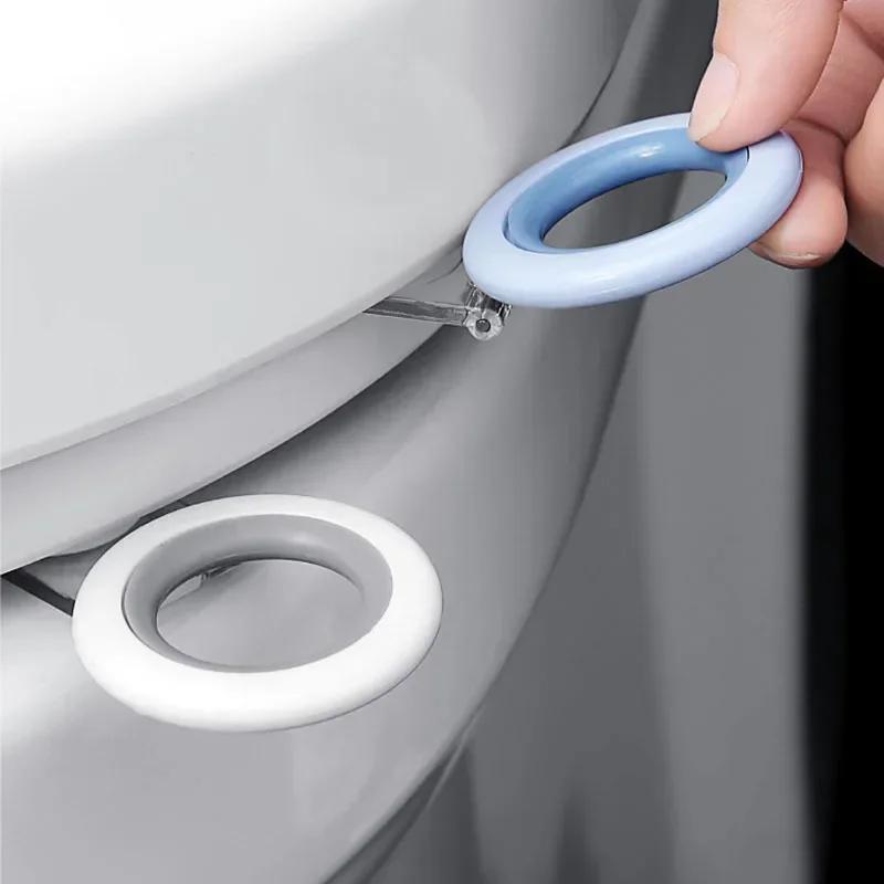 Toilet Seat Lifter Toilet Lid Lifter Toilet Accessorie Anti-dirty Handle Lid Lift Clamshell Pull Bucket Ring Handle Open
