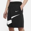 Nike Swoosh Colorblock Logo Print Knit Shorts Men Shorts Black DJ5373-010