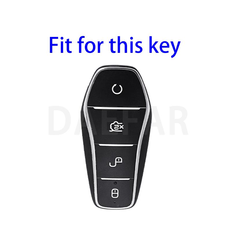 Soft TPU Car Key Case Shell Fob Holder For BYD Han Ev Tang Dm/Qin PLUS/Song Pro/MAX/Yuan Car Key Cover Accessories