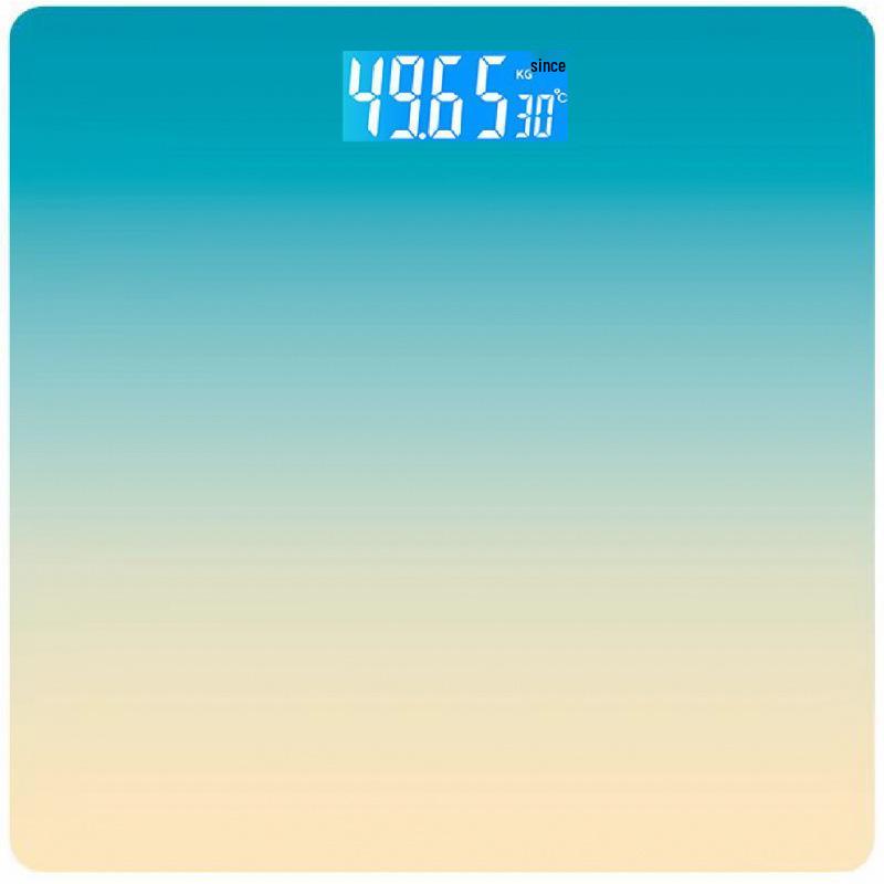 Precision Electronic Hidden Screen Body Weight Scale – Health Scale with Gradient Options