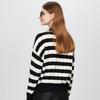 Shetu Women's Winter Striped Pullover Sweater