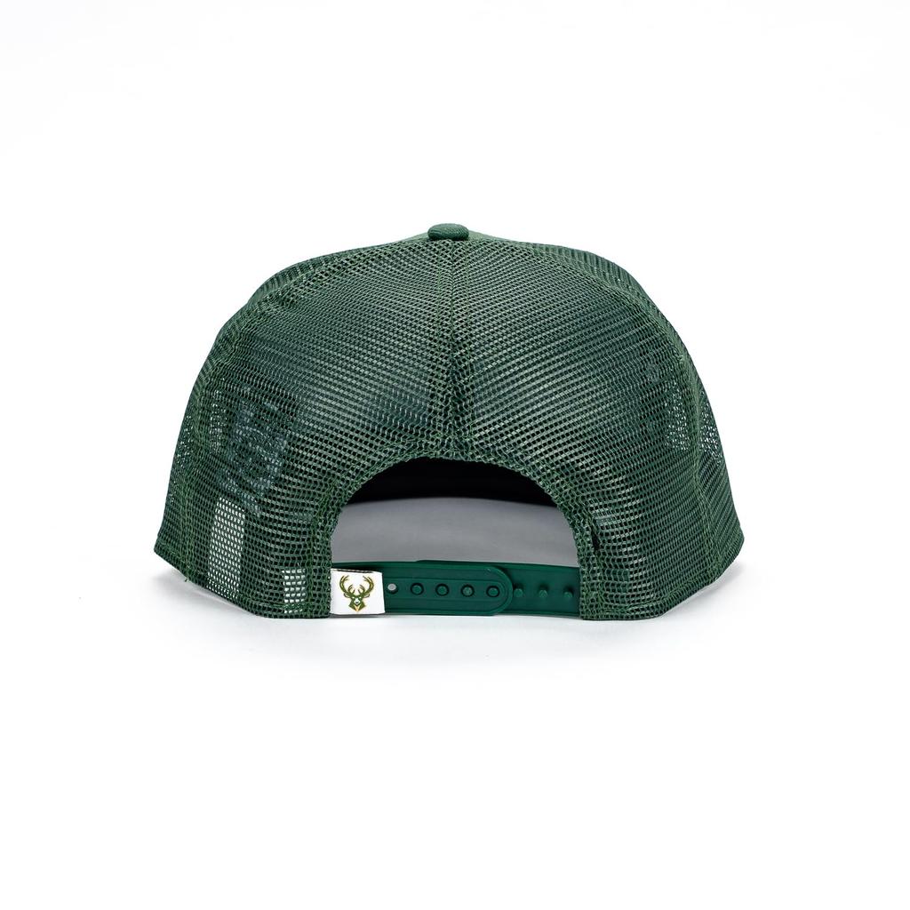 New Era 9FIFTY Snapback Mesh NBA Milwaukee Bucks Cap,