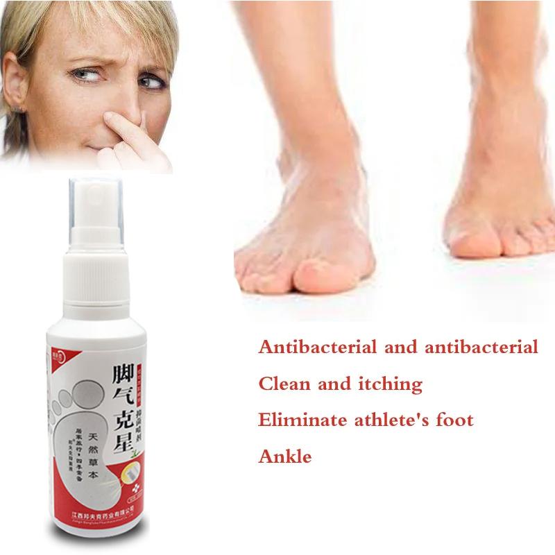 Foot Odor and Sweat Spray Foot Gas Spray Foot Itch Peeling and Antiperspirant Cleaning Feet Care Liquid Personal Health Care NO BOX