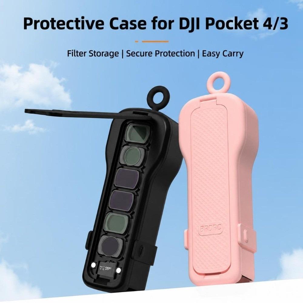 Anti-Scratch Flip Protective Case Protective Shell Lid for DJI Osmo Pocket 4/3 Accessories