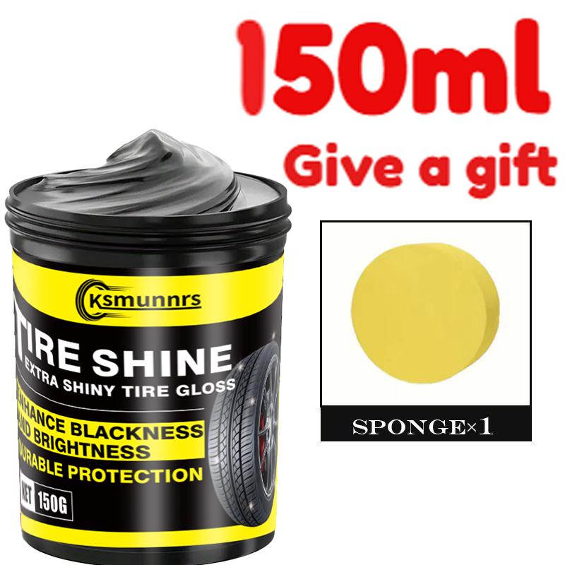 

Leather Renovation Cream - Interior wax for plastic parts, rubber strips and black renovation care, concealing blemishes, long-l