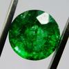 Natural Green Colombian Emerald 5.15ct Round Cut Certified Loose Gemstone
