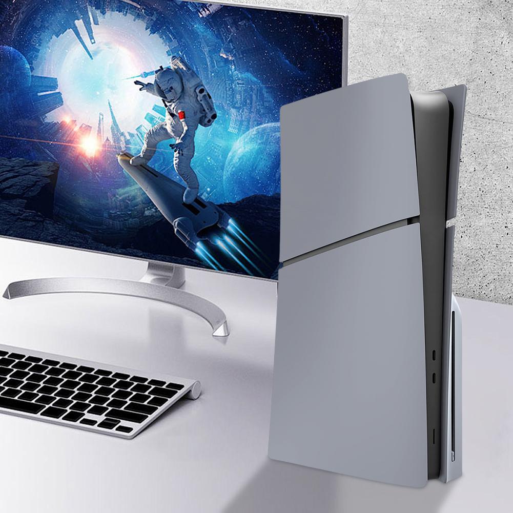 Carcasă Dură ABS Placă Frontală de Înlocuire Carcasă Dură Rezistentă la Șocuri Carcasă Protectoare Tip Skin pentru Consola Playstation 5 Slim Disc/Digitală