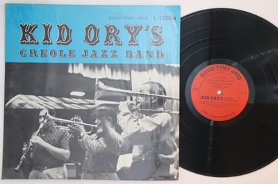 Płyta LP KID ORY - Kid Ory's Creole Jazz Band 1955 L12008 GOOD TIME JAZZ 1955 US Jazz Używana