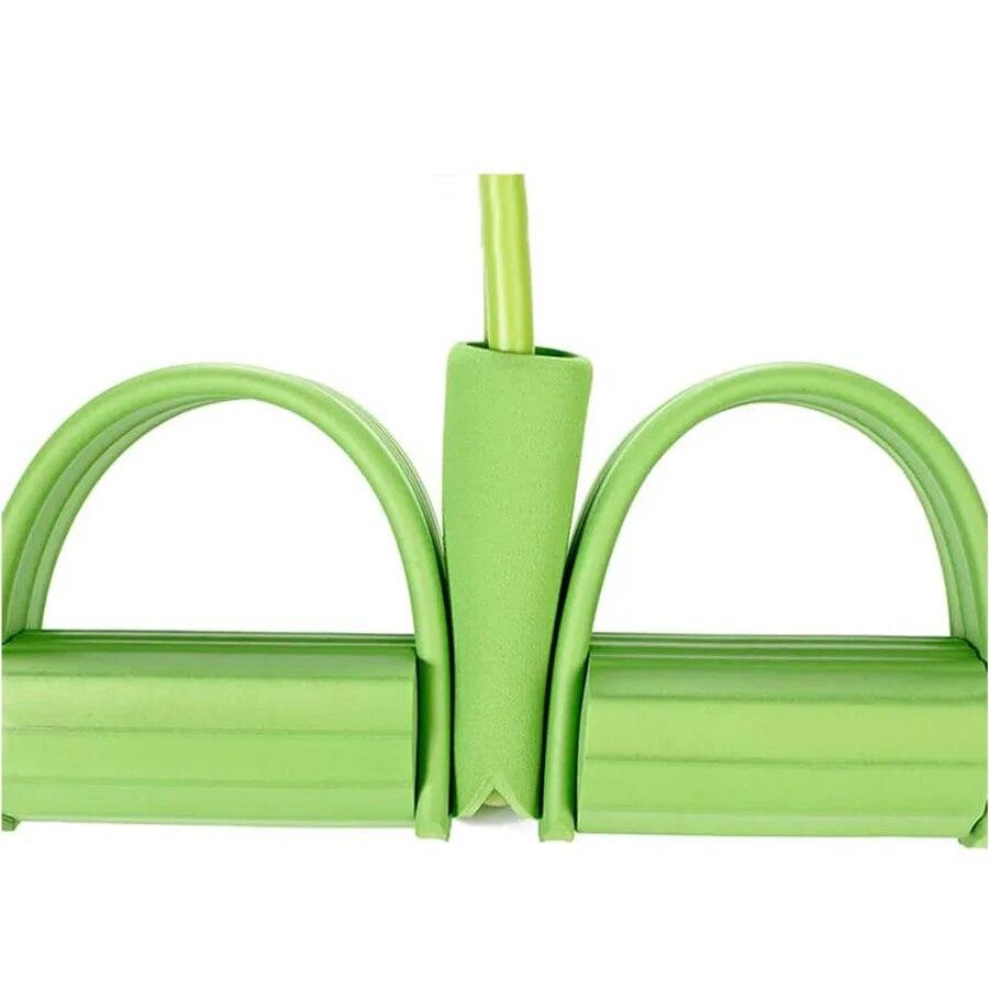 Fitness Gym 4Tube Resistance Band Latex Pedal Exerciser Sit-up Pull Rope Expander Elastic Yoga Equipment Pilates Home Workout