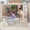Doll Kids Play Toy Coordination Folding Educational Pram Push Cart for Party Holiday
