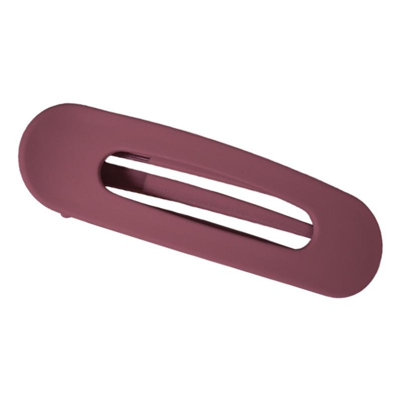 Explosions matte texture duckbill clip color back of the head ponytail hair clip oval horizontal clip temperament hair accessories