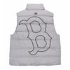 New MLB Down Jackets Unisex Light Gray 3ADVB0226-43GRL