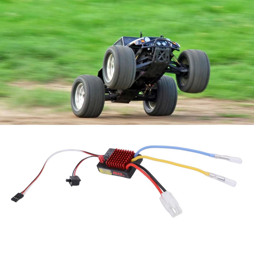 60A RC Car ESC Fit for SCX10  01 D90 1Celsius10 1Celsius12 RC Crawler Car Electronic Speed Controller Water Proof 320A   Current