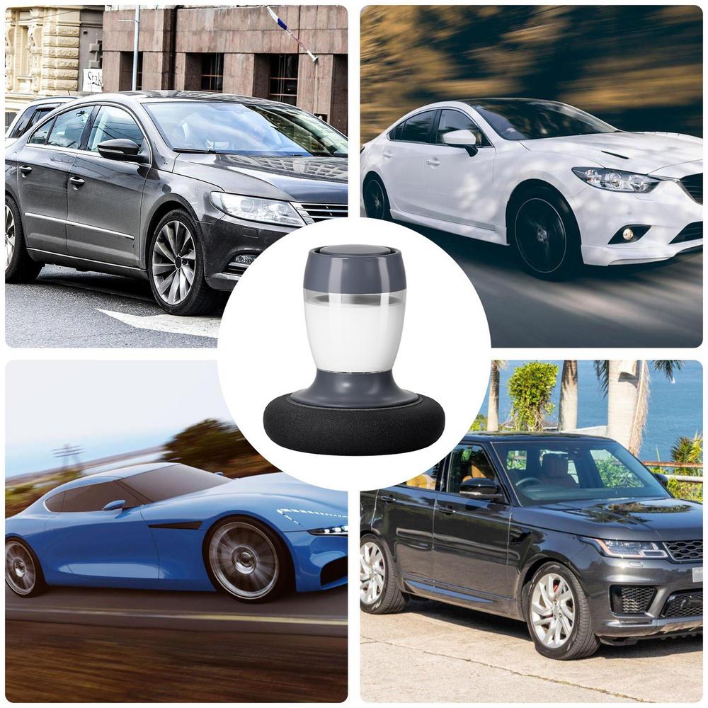 Car Cleaning Sponge Brush Car Polishing Sponge Pad Ergonomic Handle Coating Scratch Repair Cleaner Brush With Unique Lotion