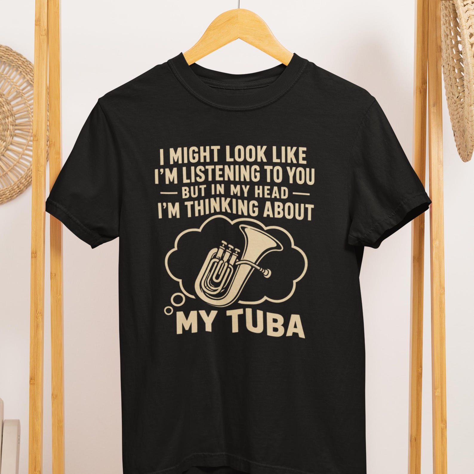 Tuba Player Shirt, Funny Brass Musician Tee, Comfort Colors 1717 Tuba Lover Gift 2XL