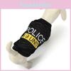 Stilvolles Haustier Hund Schwarz Polizei K-9 Einheit Weste T-Shirt Für Modische Welpen Und Katzen