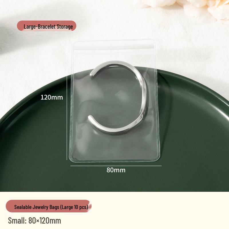 Anti-Oxidation Transparent Jewelry Storage Box & Bags for Earrings, Studs, and Necklaces