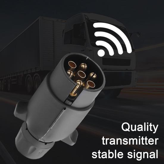 Wireless Magnetic Trailer Light IP67 Waterproof Tail Lamp Rechargeable LED Stop/Turn/Tail Lights Kit for Truck Trailers RVs Boats