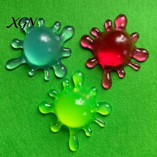 Stress Relief Squeeze Ball Mini Toy Decompression Clear Sensory Fidget Anxiety Soft Stretchy