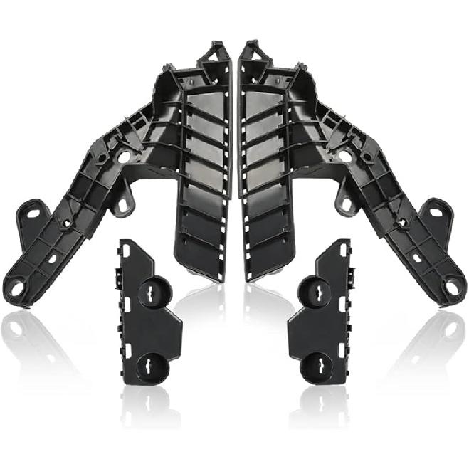PIT66 Front Bumper Bracket Compatible With 2015-2017 Toyota Camry 2Pcs Left Driver And Right Passenger Side