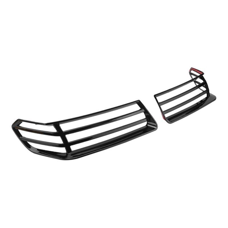 Wheel Arch Light Decorative Protective Cover Eyebrow Lamp Cover For Jeep For Wrangler JL Sahara 2018+
