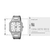 Casio Erkek Paslanmaz Çelik 50M Suya Dayanıklı Analog Kuvars Saat MTP-B195D-7AV