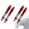4pcs Aluminium Alloy Red RC   A essory Fit for SCX10 D90 1/10 RC Crawler Car