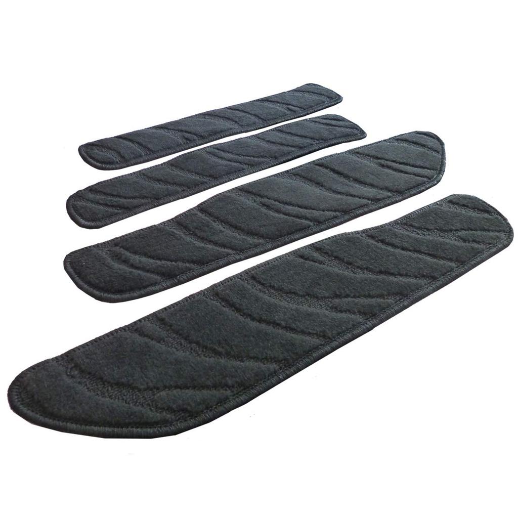 Fenice Car Step Made in Japan Toyota Alphard and Alphard Hybrid 30 Wave Velcro Closure with 3M Super Strong Stays in Place Accessories Mats, (for