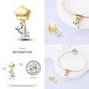 Brand Latest Arrival Yellow Series Animal Shape Charm Bead Component Bead Components Compatible With Pandach Authentic Original Bracelet High Quality