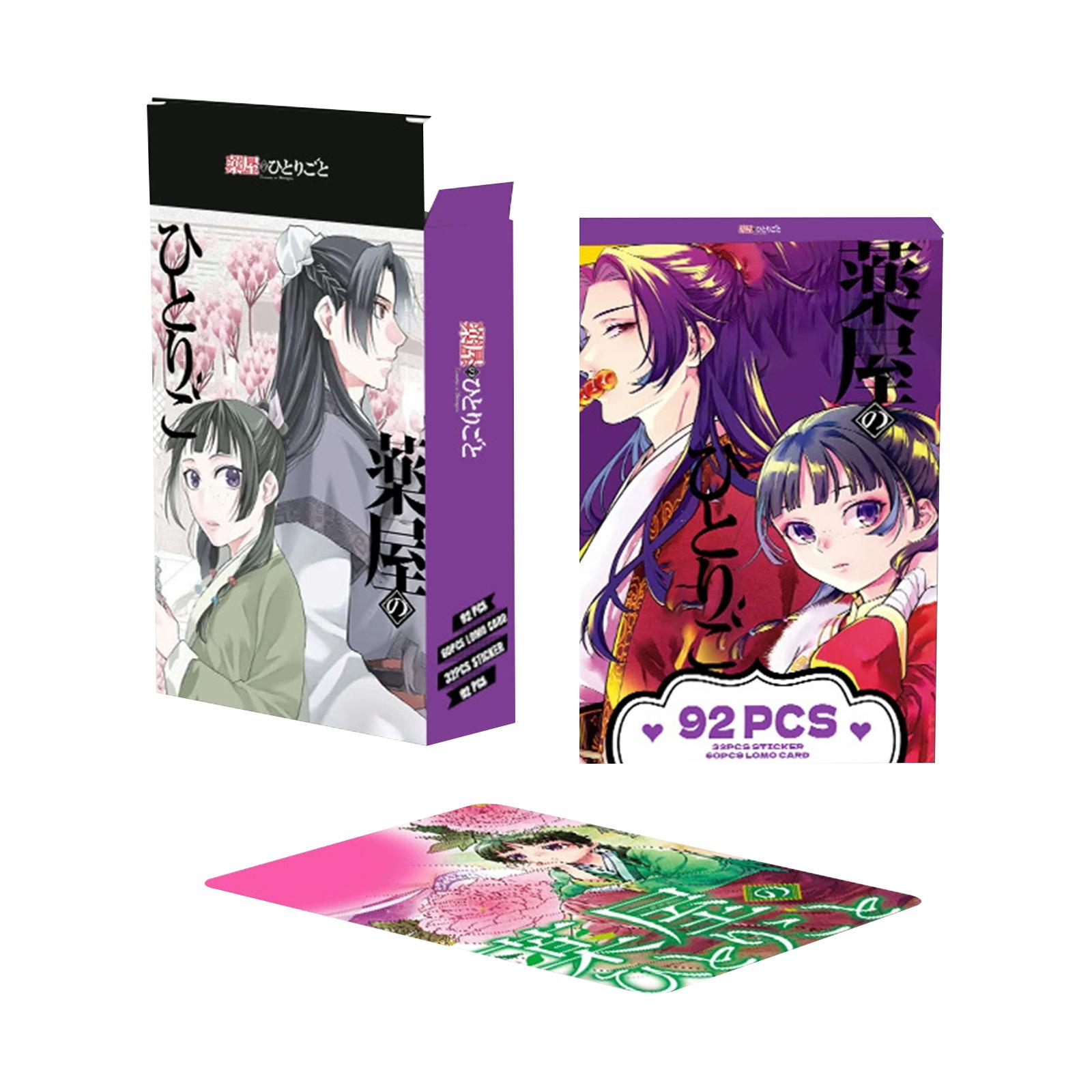 

30 Двусторонних фотокарточек с цветной печатью HD с персонажами аниме, Коллекционные карточки с аниме-периферией, Наклейки и Поздравительные открытки One Size