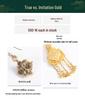 Gold-Plated Earrings with Silver Pins, Jade-Style Butterfly, and Sugar Square Inlay - Elegant, New Chinese Style.
