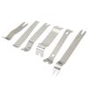 6pcs Car Trim Removal Tool Kit Stainless Steel Solid Rustproof Universal Clip Pry Tools for Door Window Audio