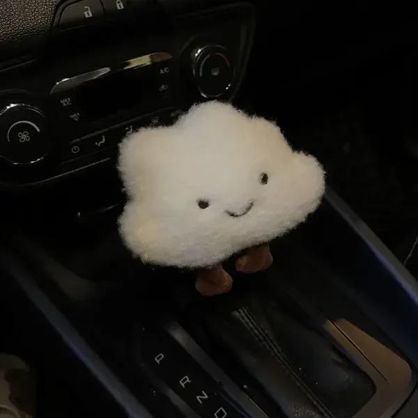 High Quality Soft Plush Bowknot Car Gear Shift Cover Auto Shifter Hand Brake Car SeatBelt Cover Auto Interior Accessories