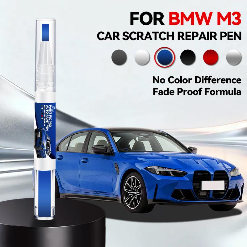 Paint Repair Pen Touch Up Scratch Remover DIY Auto Accessories Black White Red Grey Orange Blue For BMW M3
