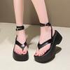 Fashion Women Platform Sandals Fashion Clip Toe Shoes New Summer Woman Slippers Designer 2025 Party Trend Flip Flops Slingback Slides