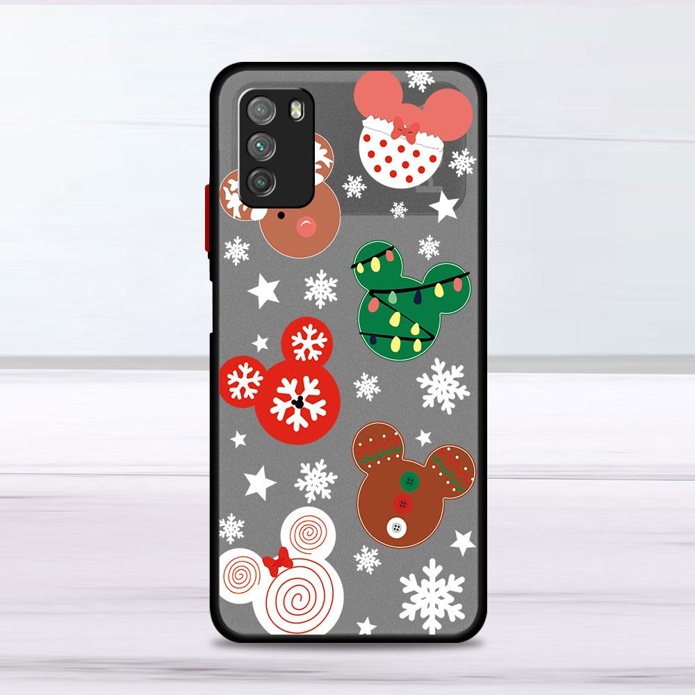 Christmas Doll Deer Case For Xiaomi Mi Poco X3 NFC M3 11 10 12 9T 11T 10T Pro Note 10 Lite Matte Hard Phone Covers