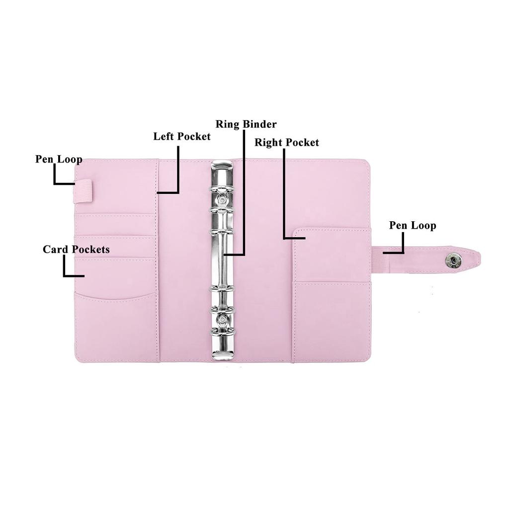 Budget   Multifunctional Compartment Design Portable PU Leather Notebook   for   School