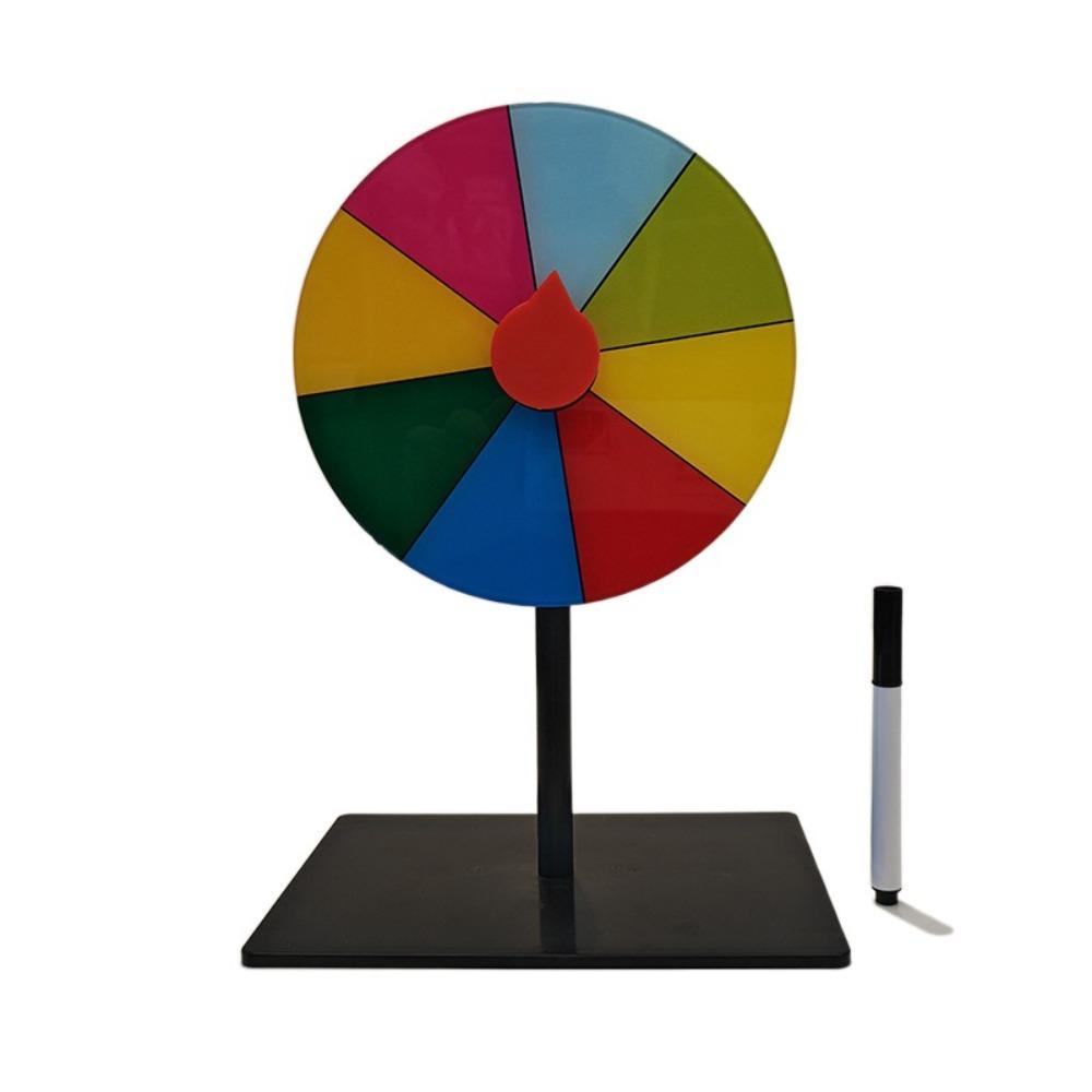 Spin Wheel Reusable Fortune Wheel Interactive Table Prize Turntable  Carnival Party