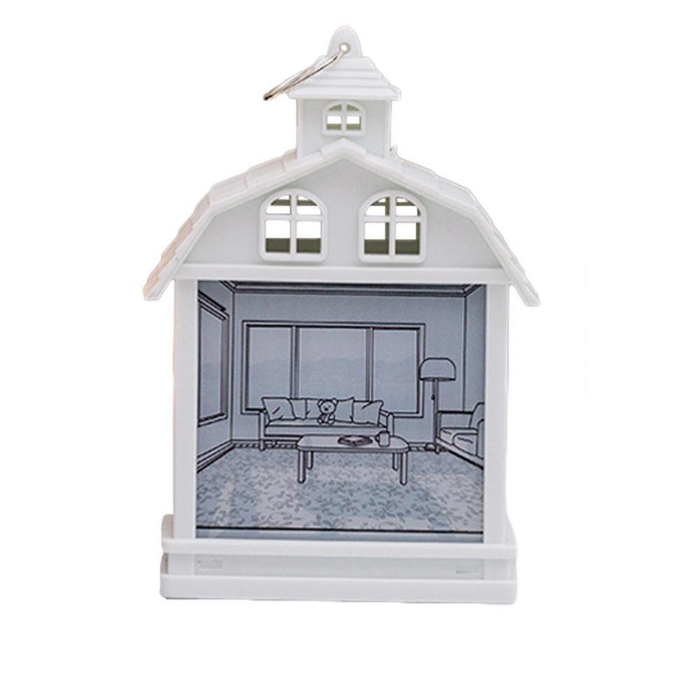 

Cartoon Anime Painting Night Lamp Mini Christmas Tree Pendant Lamp LED View Painting Light Bedroom Style 1