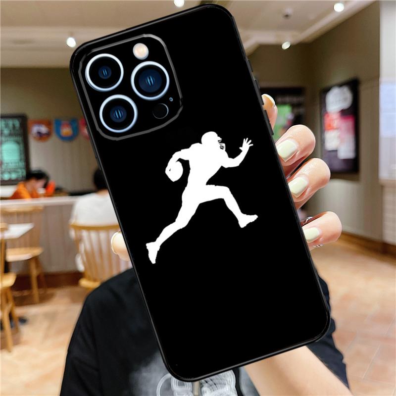 

American Football Case For iPhone 17 16 15 13 12 11 14 Pro Max Mini Plus 16e 17 Air Bumper Cover Accessories iPhone 12 Pro