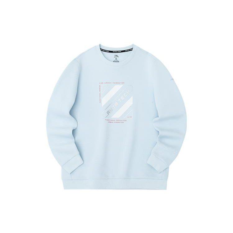 Anta Comprehensive Training Collection Sports Lifestyle Collection Sweatshirt Unisex Blue 152237737-2
