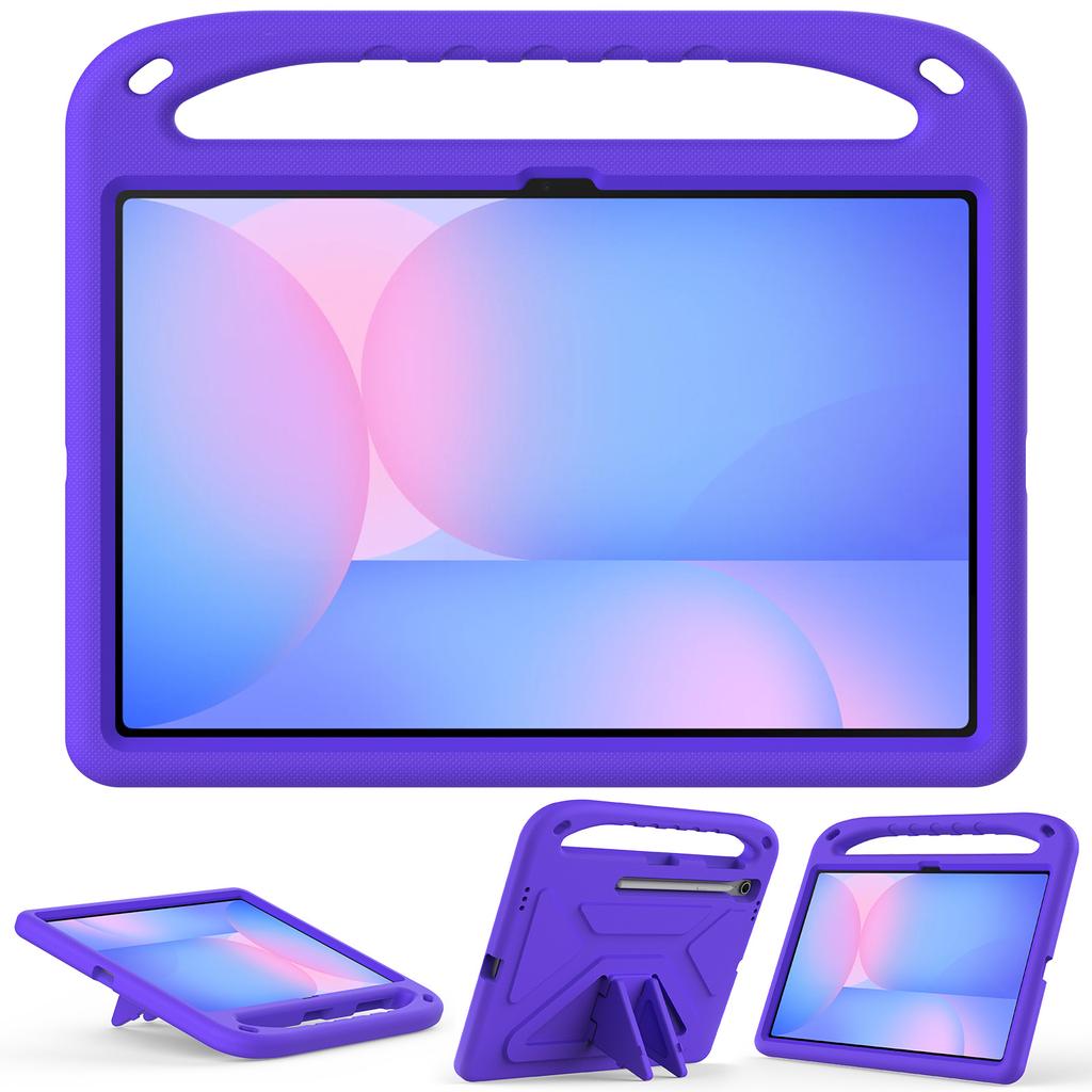 EVA Stand Case For Samsung Galaxy Tab S10 FE Plus 2025 13.1 inch SM-X620 SM-X626B Full Body Protect Kids Funda Cover Hand Holder
