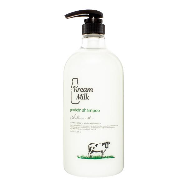 

Kream Milk Protein Treatment White Musk Маска для волос с экстрактами молочного протеина, козьего молока и ароматом белого мускуса 1100мл
