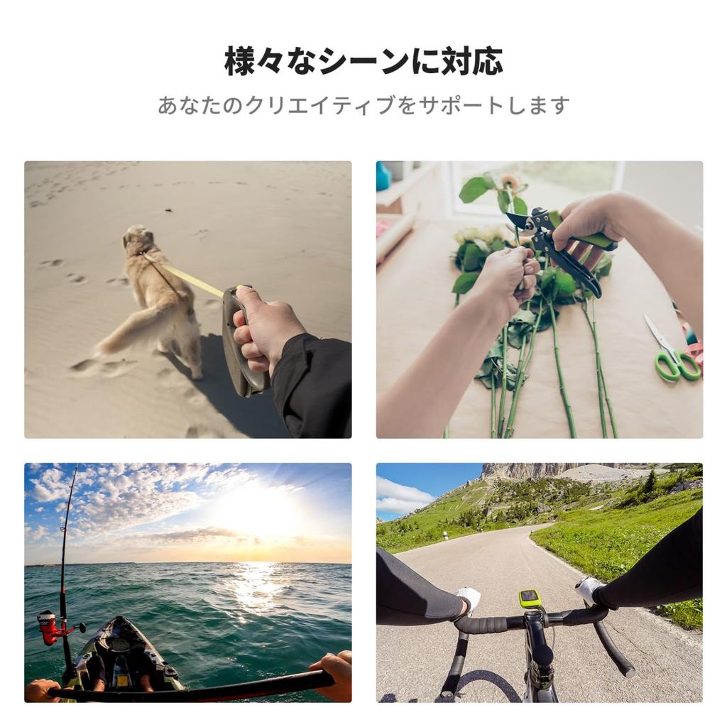 CONCEPT Necklace Mount for Action Neck Ideal for Mountain and POV Compatible with and More K&F GoPro, Camera, Mount, Hands-Free, Portrait/Landscape