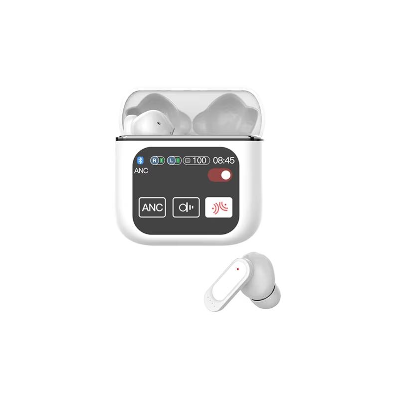 SE60 High Quality Touch Screen ANC Wireless Earphones TWS Noise Cancelling Earbud Bluetooth 5.3 Long Battery Life HiFi Headphone