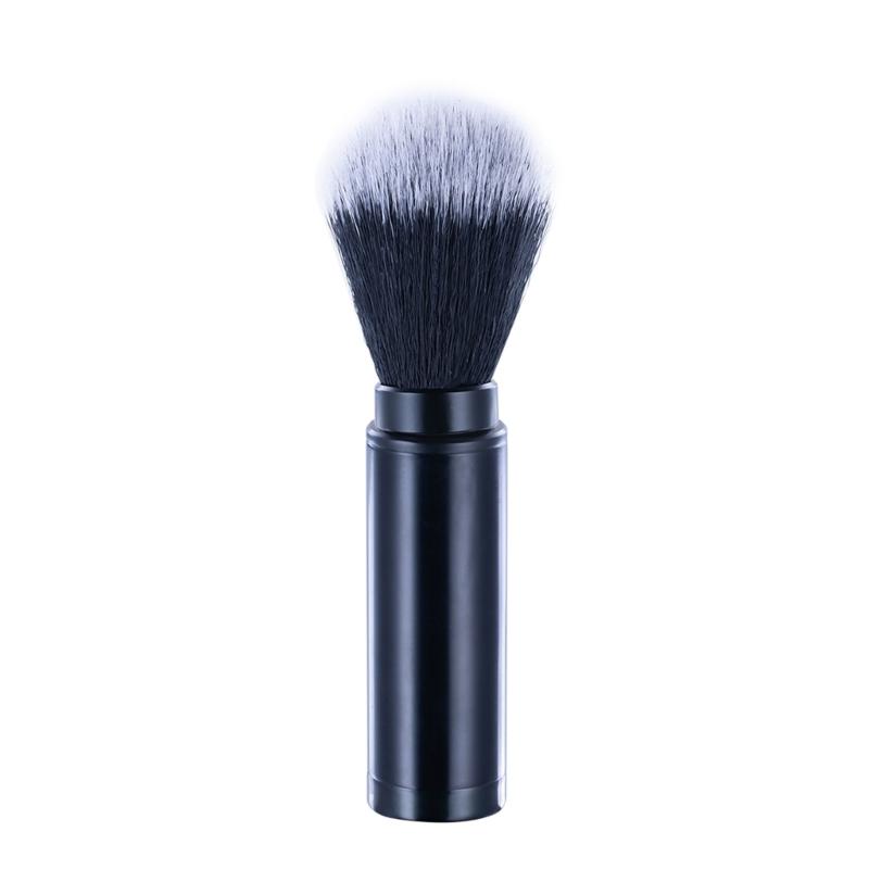 

Man Shaving Brush Travel Beard Shaving Brush Shave Brush Nylons Hair Beard Brush Easy to Use Beard Care Tool for Salons чорний